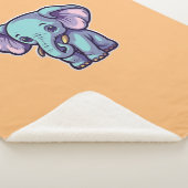 漫画の象 シェルパブランケット (3/4)