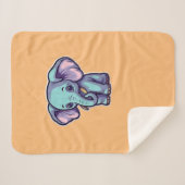 漫画の象 シェルパブランケット (正面(横))