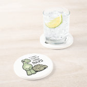 漫画の貝なしのカメ コースター (側面)