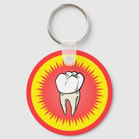 漫画の赤白抽出モルスターバスト キーホルダー (正面)