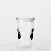 漫画の車 アクリルタンブラー (右)