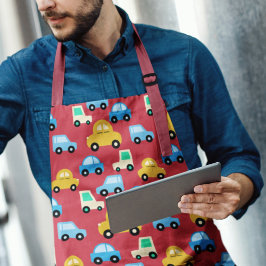 漫画の車 エプロン