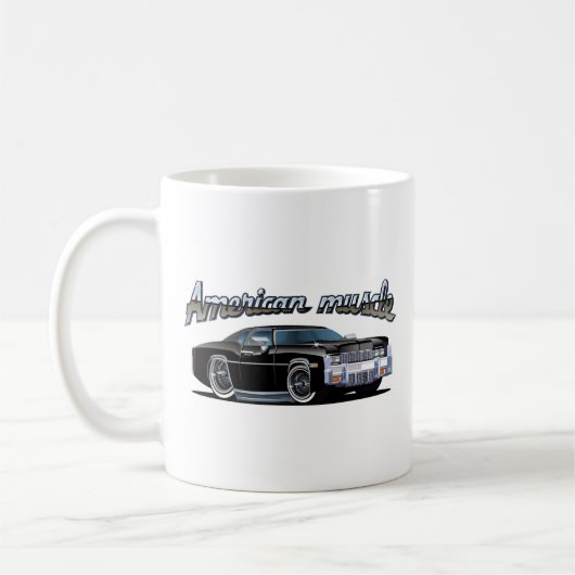 漫画の車 コーヒーマグカップ (左)