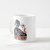 漫画の車 コーヒーマグカップ (正面左)