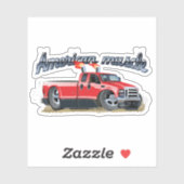 漫画の車 シール (シート)