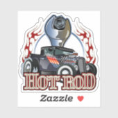 漫画の車 シール (シート)