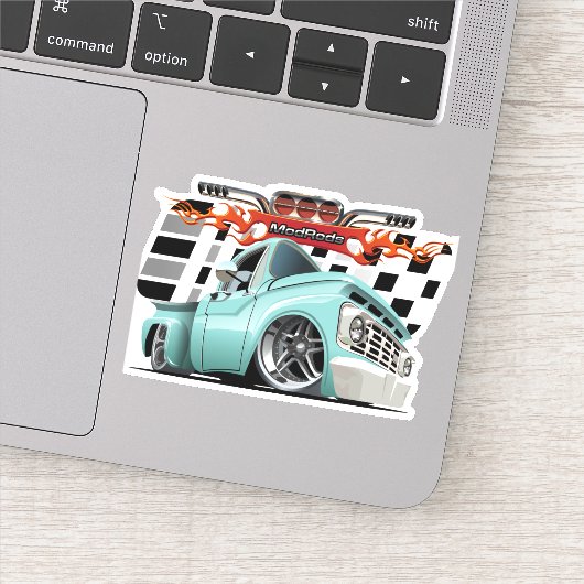 漫画の車 シール (詳細)
