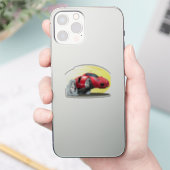 漫画の車 シール (スマートフォン)