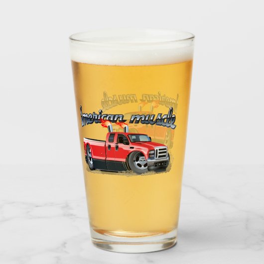 漫画の車 タンブラーグラス (ドリンク裏面)