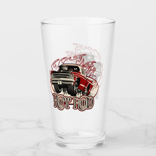 漫画の車 タンブラーグラス (正面)