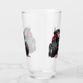 漫画の車 タンブラーグラス (左)