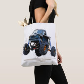 漫画の車 トートバッグ (クローズアップ)