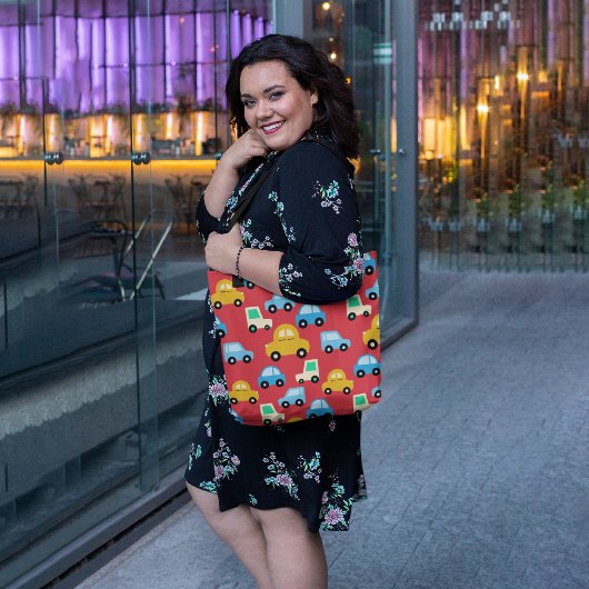 漫画の車 トートバッグ