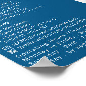 漫画の車、ドライビングスクール、インストラクター広告 ポスター (角)