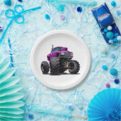 漫画の車 ペーパープレート (パーティー)