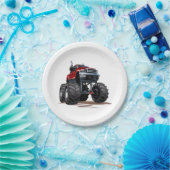 漫画の車 ペーパープレート (パーティー)