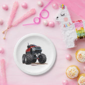 漫画の車 ペーパープレート (パーティー)