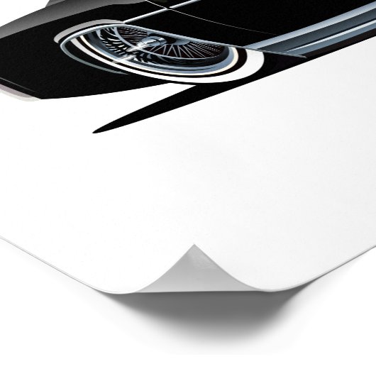 漫画の車 ポスター (角)