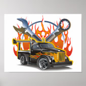 漫画の車 ポスター (正面)