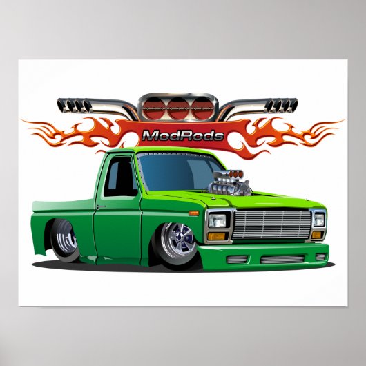 漫画の車 ポスター (正面)