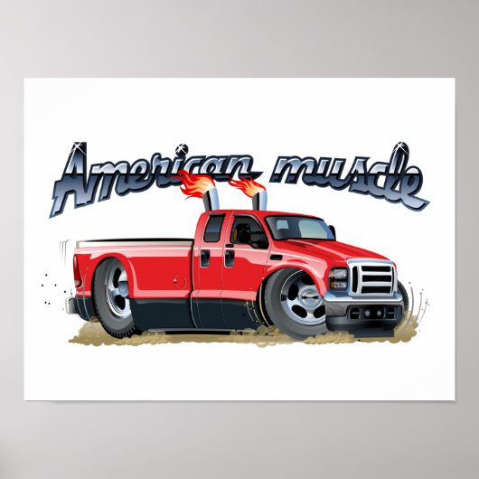 漫画の車 ポスター (正面)