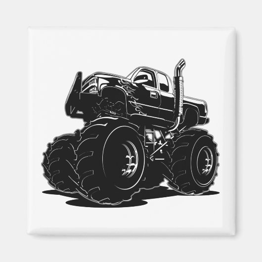 漫画の車 マグネット (正面)