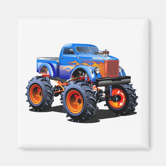 漫画の車 マグネット (正面)