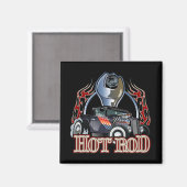 漫画の車 マグネット (正面/裏面)