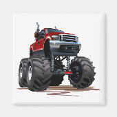 漫画の車 マグネット (正面)