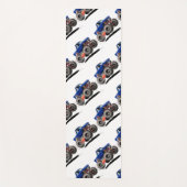 漫画の車 ヨガマット (正面)