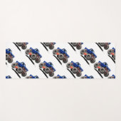 漫画の車 ヨガマット (正面(横))