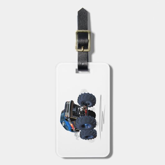 漫画の車 ラゲッジタグ (正面縦)