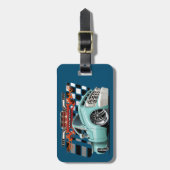 漫画の車 ラゲッジタグ (正面縦)