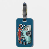 漫画の車 ラゲッジタグ (裏面縦)