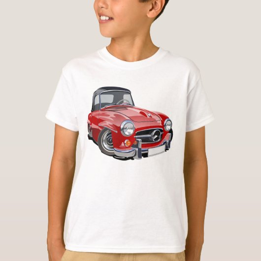 漫画の車 Tシャツ (正面)