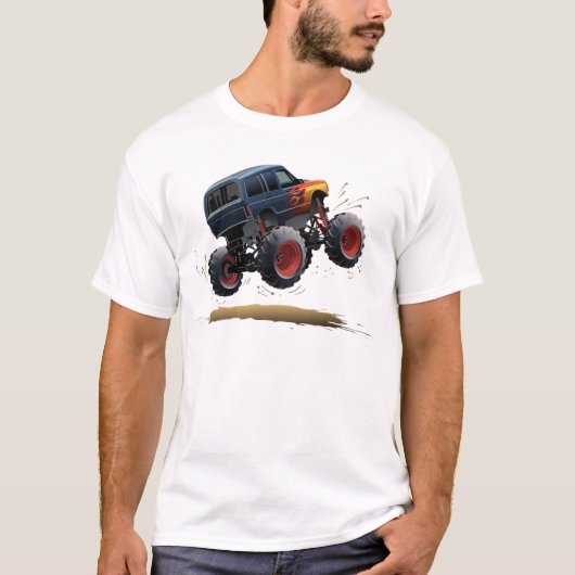 漫画の車 Tシャツ (正面)