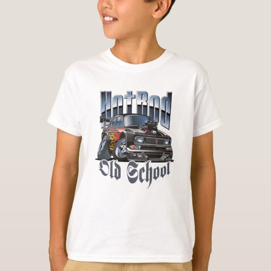 漫画の車 Tシャツ (正面)