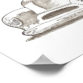 漫画の通りロッドポスター ポスター (角)