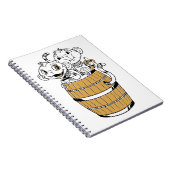 漫画の部族の猿 ノートブック (右側)