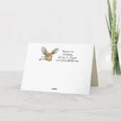 漫画の長い耳ジェルボアカード サンキューカード (裏面)