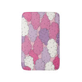 漫画の雲、おもしろいヴィンテージの繰り返し。 バスマット (正面縦)