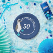 漫画の青い足のブービーバードパーティー ペーパープレート (パーティー)