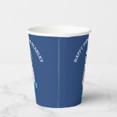 漫画の青い足のブービーバードパーティー 紙コップ (右)