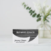 漫画の音声バブルの傷 名刺 (スタンド正面)