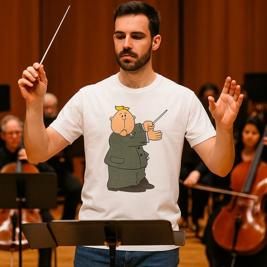 漫画の音楽指揮者とタクト Tシャツ
