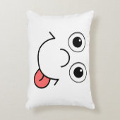 漫画の顔 アクセントクッション (正面(垂直))