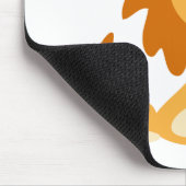 漫画の風刺ライオンの口 マウスパッド (コーナー)