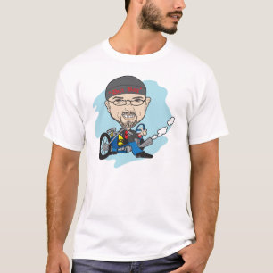 漫画の風刺漫画 Tシャツ