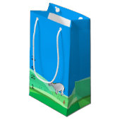 漫画の風景中国の牛の新年〔占星術の〕十二宮図SGB スモールペーパーバッグ (正面アングル)