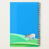 漫画の風景中国の牛の新年SPl プランナー手帳 (裏面)